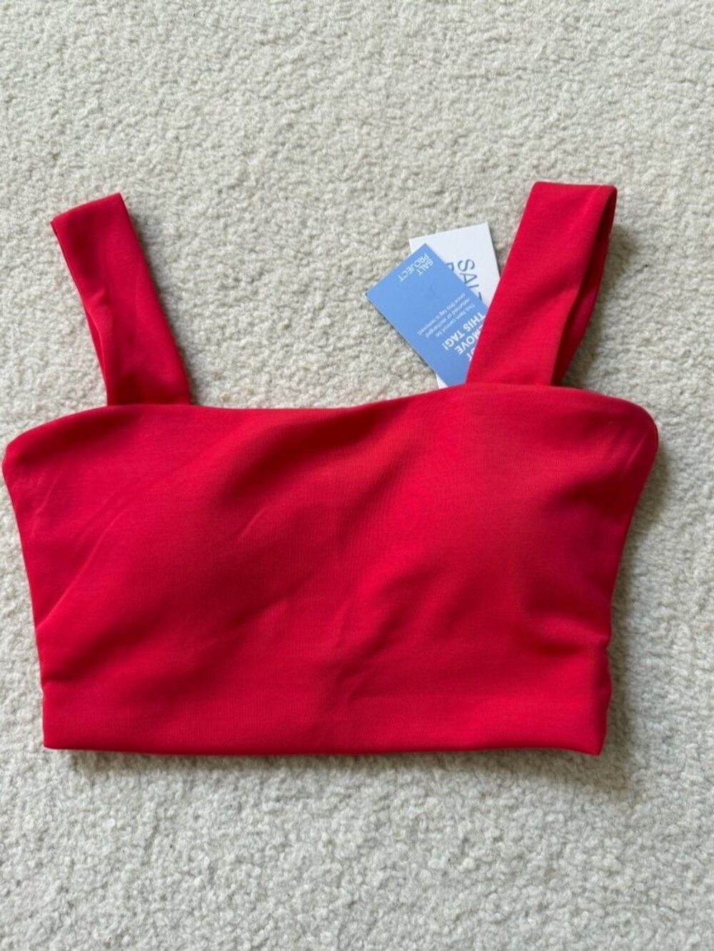 Strawberry Crop Top Medium M